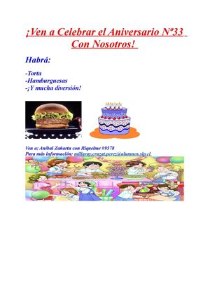 Afiche Aniversario Escuela