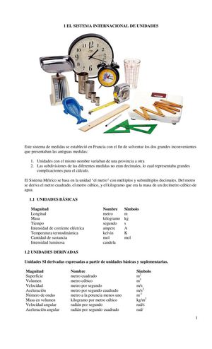sistema internacional de unidades