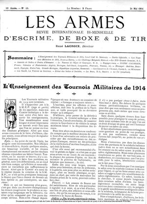 1914 10 Armes 31Mai