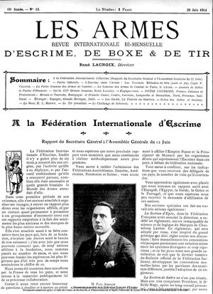 1914 12 Armes 28Juin