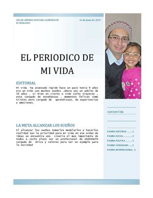 El Periodico De Mi Vida