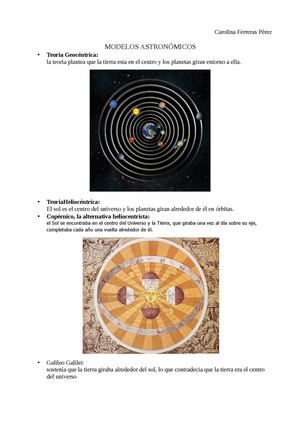 Teorias Astronómicas