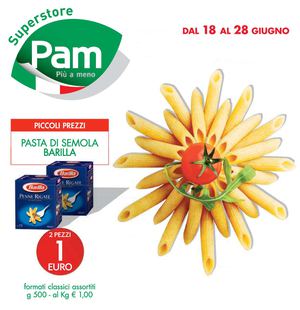 Volantino Pam Dal 18 Al 28 Giugno
