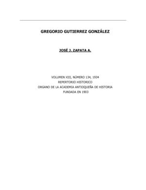 Gregorio Gonzalez Gutierrez