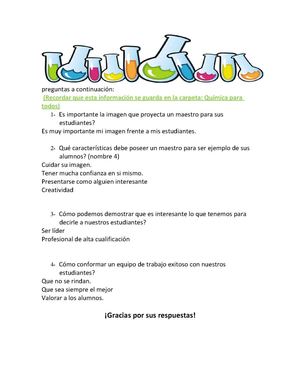 Respuesta A Preguntas Del Video Profe, Cuida Tu Marketing (2).