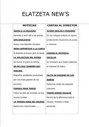 ELATZETA NEWS