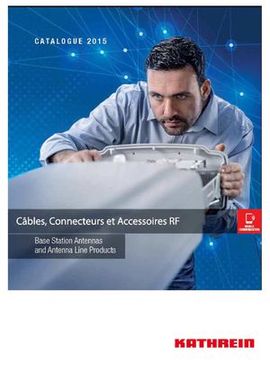 KATHREIN - Catalogue Accessoires RF 2015