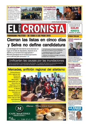 El Nuevo Cronista 15 06 2015