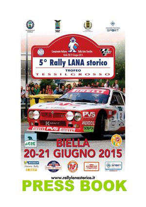 PRESS BOOK 5° RALLY LANA