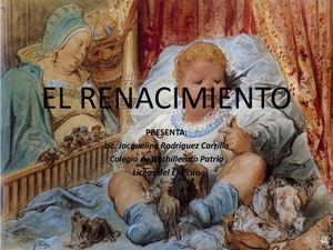 Renacimiento Contexto Histórico Y Literario