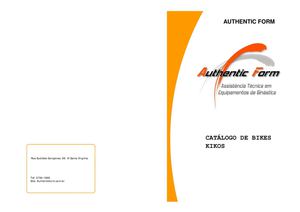 Catalogo De Bikes Kikos