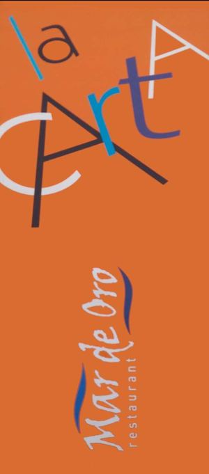 Carta De Platos Restaurant Mar De Oro