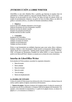 Introducción A Libre Writer Liz