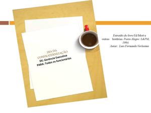 Dia De Confraternização Apresentação