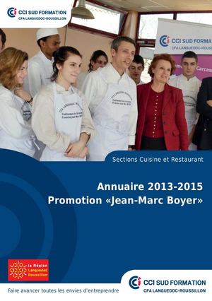 Annuaire de Promotion Jean-Marc Boyer 2013-2015