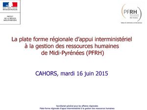 1- Présentation PFRH 1