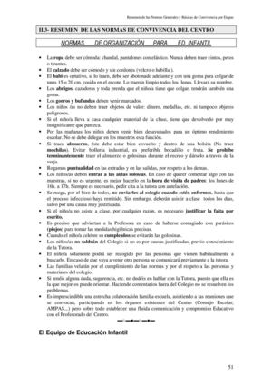 Ii 3 Resumen De Las Normas De Convivencia 51 53 R 14