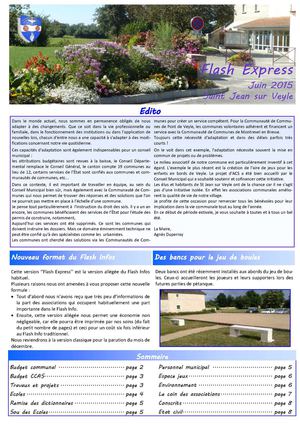 Flash - Juin 2015