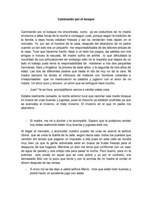 Caminando Por El Bosque