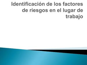Clasificación De Riesgos