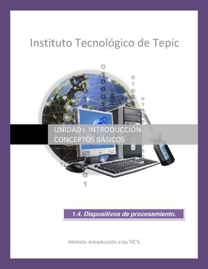 Unidad I 1 4 Dispositivos De Procesamiento