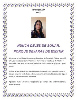 Autobiografía