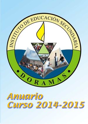 Anuario IES Doramas 2015