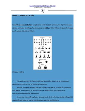 Modelo Atomico De Dalton