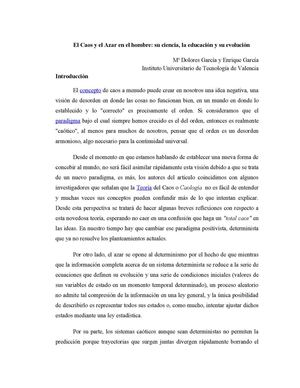 Paper de la Teoria del Caos--UPEL