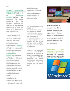 Sistema Operativo Windows 8