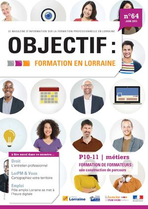 Objectif Formation en Lorraine n° 64 (version en ligne ISSN 2271-3700)