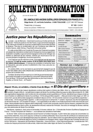 Guerrilleros 103 Guérilleros AAGEF