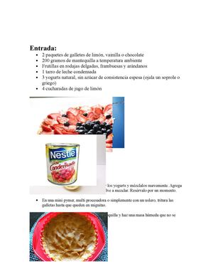 Proceso de elaboración de un kuchen de berries