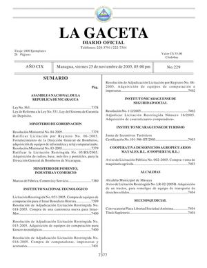 Gaceta 229