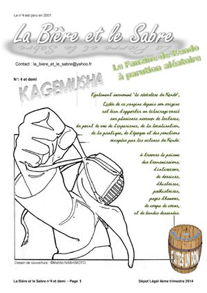 Kendo Fanzine La Biere et le Sabre n°4 et Demi