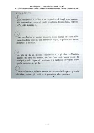 Barzellette Bizantine (da: Philogelos-L'amico del ridere)