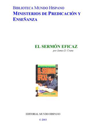 El Sermon Eficaz