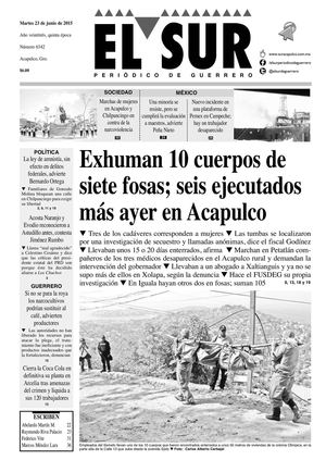 El Sur Martes 23062015