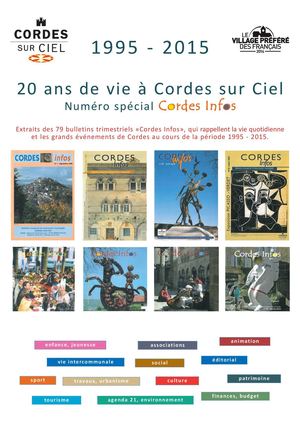 Numéro spécial Cordes Infos 20 ans
