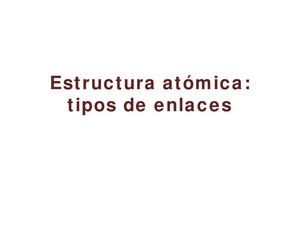 Estructura Atomica