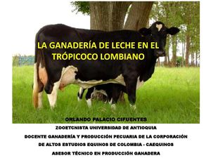 Fundamentos Mejoramiento Bovino Para El Trópico Colombiano