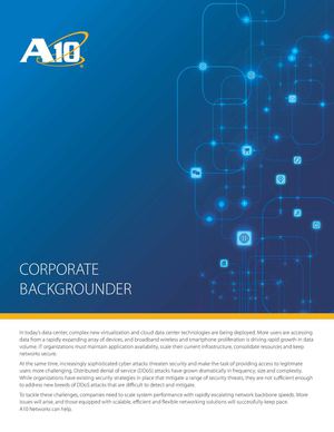 A10 Networks - Solutions for you
