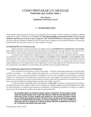 Como Preparar Mensajes