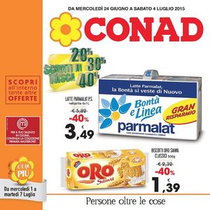 Volantino Conad Palermo Dal 24 Giugno Al 4 Luglio