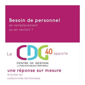 Missions du service de remplacement du CDG40