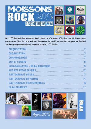 Bilan Du 21ème Festival Des Moissons Rock