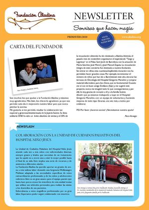 Newsletter #08 Fundación Aladina