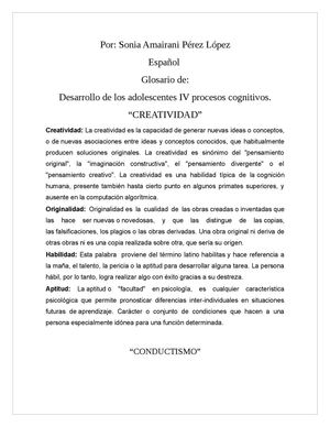 Glosario