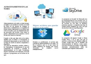 Almacenamiento En Las Nubes