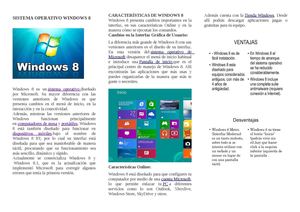 Sistema Operativo Windows 8